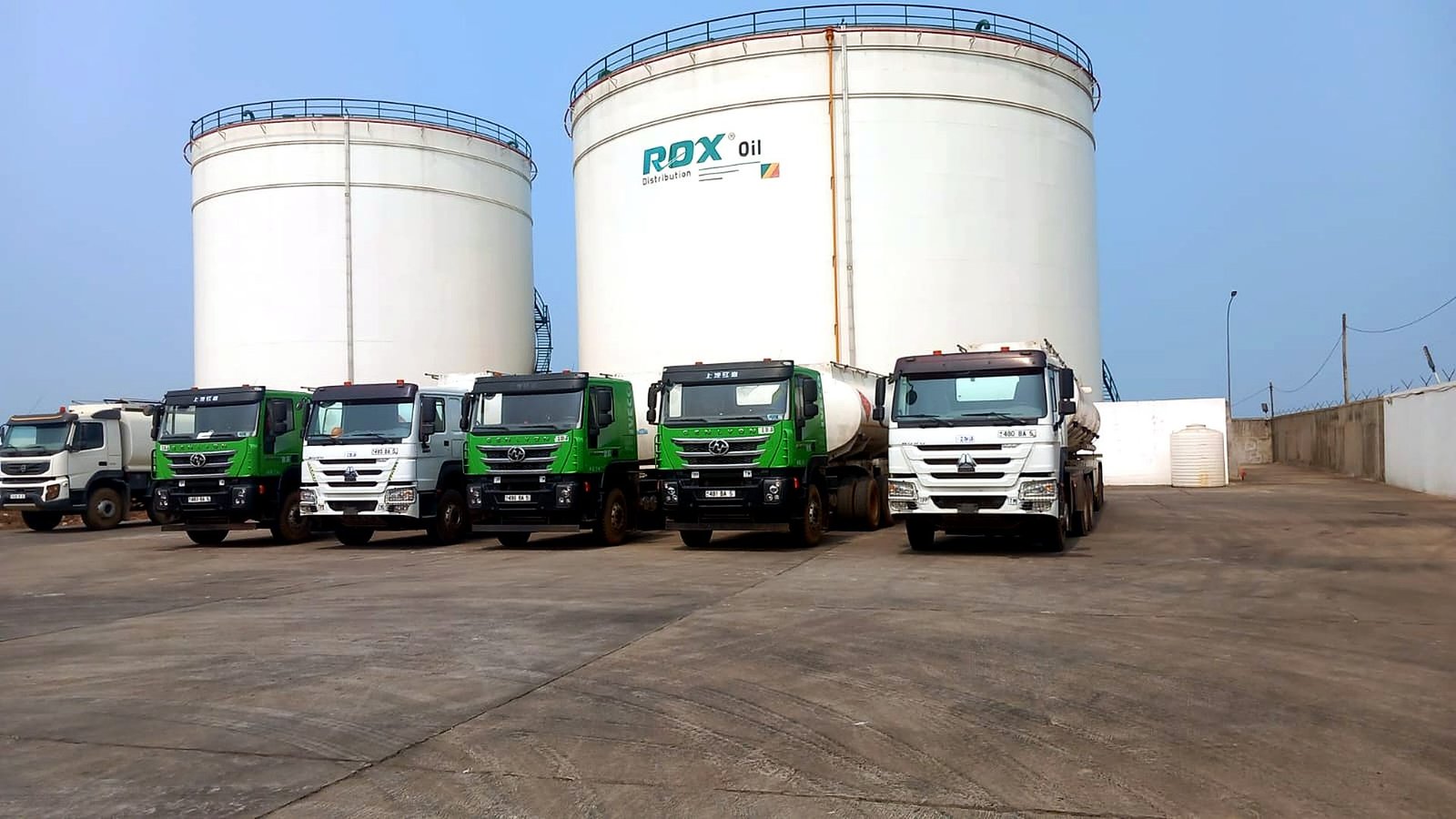 Rox Oil storage tanks and tanker trucks Rox Oil storage tanks and tanker trucks